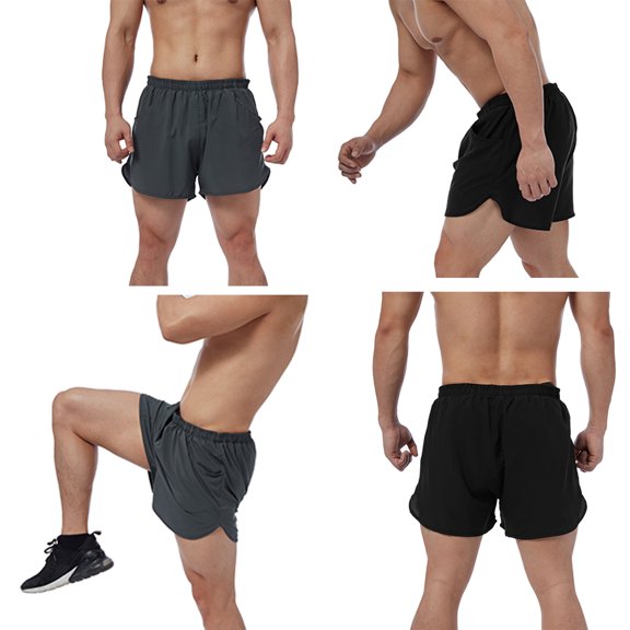 Men's Summer Gym Workout Shorts Lightweight Athletic Shorts for Running Jogging Bodybuilding Training