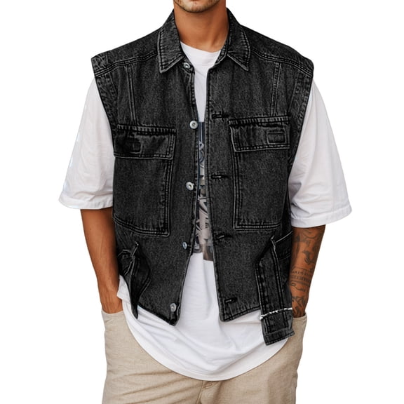 Men's Summer Hoodless Outdoor Casual Style Sleeveless Vest Vest Jacket puffer jacket men