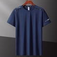thumbnail image 1 of Men's Summer Ice Casual Quick Drying Short Sleeved T-shirt, 1 of 5