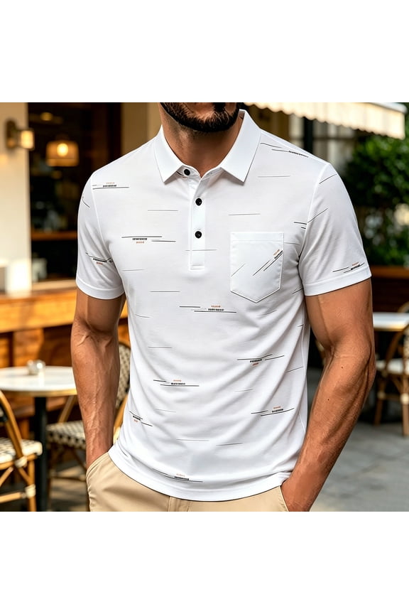 Men's Summer Ice Silk Short-Sleeve Base Layer Shirt