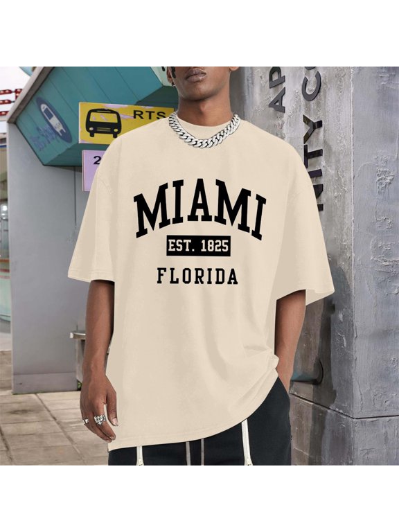 Men's Summer Large T Shirt Top Loose T Shirt Men's Casual Fashion Boys Basic T Shirt Street Wear Mens Large Tall T Shirts Big and Tall Men Pro 5 T Shirts for Men