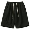 thumbnail image 1 of Men's Summer Lightweight Athletic Shorts For Basketball Running And Casual Wear With 5 Inch Inseam Comfort Fit Shorts Summer Casual Hiking Pants Elastic Waist, 1 of 4