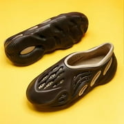 Men's Summer Lightweight Breathable Rubber Garden Sandals Beach Slippers Garden Clog Shoes Quick Drying Slippers Sandals
