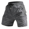 thumbnail image 1 of Men's Summer Loose Large Size Football Shorts, Sports & Beach Trousers, Polyester, Machine Washable, Lightweight Stretch, for Outdoor Recreation, Sizes XS XXXL, 1 of 3