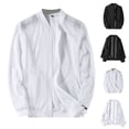 thumbnail image 1 of Men's Summer Mesh Sun Protection Long Sleeve Shirt Tops UPF 50+ Outdoor Fishing Hiking Quick Dry Breathable Moisture Wicking Casual Travel Lightweight Jacket | JASKFLY,Black L, 1 of 9