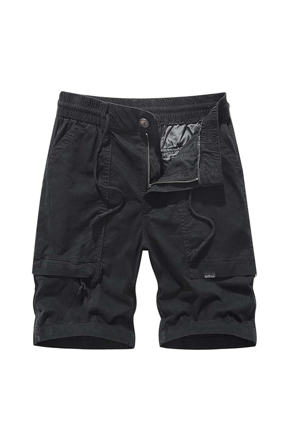 Men's Summer Outdoor Adventure Loose Fit Stretch Cargo Pants for Camping Hiking Casual Wear