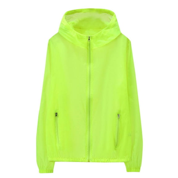 Men's Summer Outdoor Hooded Long Sleeved Gradient Breathable Jacket