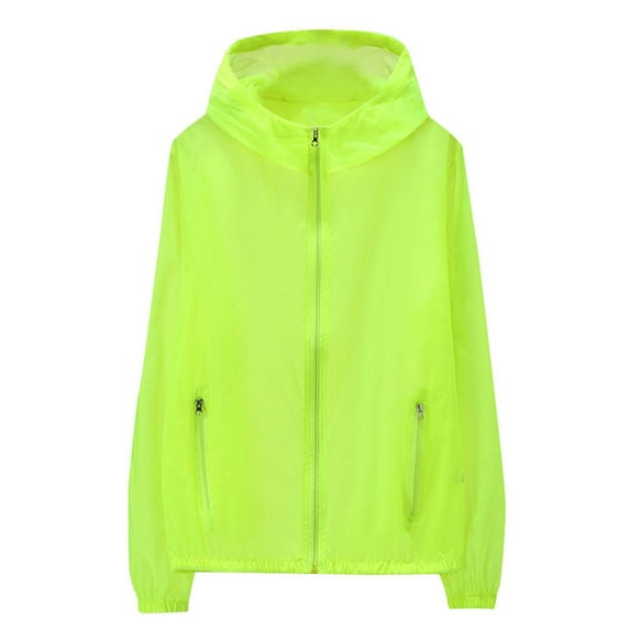 Men's Summer Outdoor Hooded Long Sleeved Gradient Breathable Jacket
