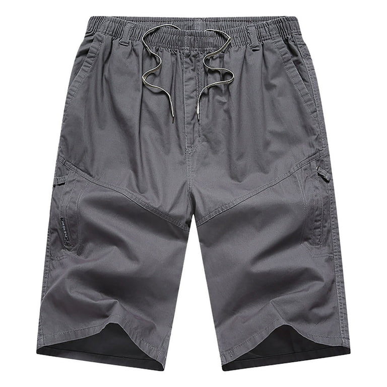 Men's Summer Outdoor Shorts Quick Dry Mens Outdoor Casual Elastic Waist  Relaxed Fit Cotton Lightweight Quick Dry Fishing Hiking Work Shorts Cargo  Big and Tall Shorts for Men Navy 