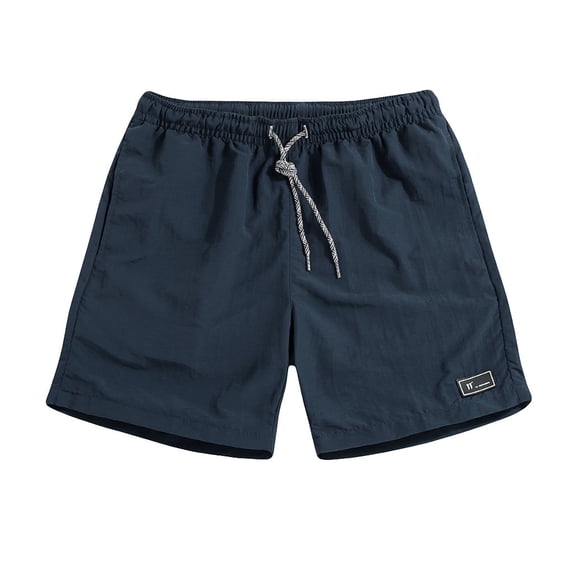 Men's Summer Plus Size Thin Fast-drying Beach Trousers Casual Sports Short Pants(M-5XL)