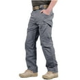 thumbnail image 1 of Men's Summer Pocket Button Casual Pocket Pants Capri Leggings For Men High Waist Leggings For Men Butt Lift Leggings For Boys Spring Thermal Leggings For Men, 1 of 2