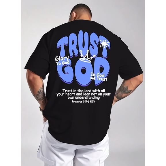 Men's Summer Printed Short Sleeved T-shirt