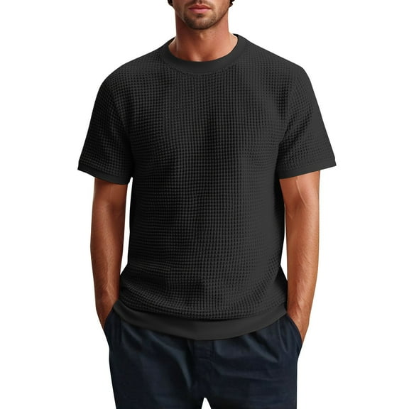 Men's Casual Pants Spring Summer Comfortable Loose Fit Fashion Solid Color Trousers with Pockets for Outdoor Daily Wear Pants Workout Men Elastic Waist Plain Pant