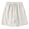 thumbnail image 1 of Men's Summer Shorts Casual Jogging Breathable Comfortable and Soft Retro Sports, 1 of 5
