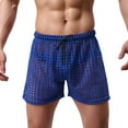 Men's Shorts Sexy Mesh Hollow Shorts Running Exercise Training Mesh