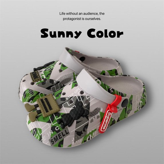 Men's Summer Sports Beach Outdoor Baotou Soft Soled Sandals Slippers 36-45 Sizes