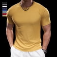 thumbnail image 1 of Men's Summer Stretch Running T-Shirts Short Sleeve Quick Dry Tee 8 Colors, 1 of 8