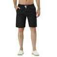 thumbnail image 1 of Men's Summer Swim Elastic Waistband Drawstring Patterned Beach Board Shorts, 1 of 6