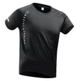 thumbnail image 1 of Men's Summer Trendy Ice Silk Short Sleeve T-Shirt Loose, Quick Drying, Versatile for Casual & Exercise, Multiple Sizes, 1 of 2