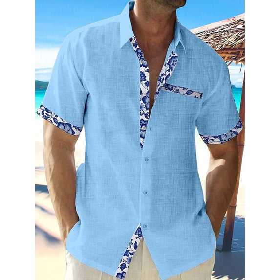 Men's Summer Vacation Seaside Casual Shirts