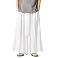 thumbnail image 1 of Men's Summer Wide Leg Casual Pants Gradient Pattern Loose Skirt Style Comfortable Breathable Lightweight Fashionable Streetwear Men's Dress Pants Slim Fit Wide Leg Summer Casual, 1 of 4