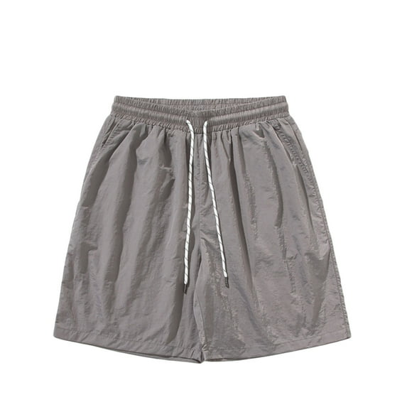 Men's Summer Workout Shorts 5" Casual Lightweight Drawstring Athletic Running Gym Shorts with Pockets