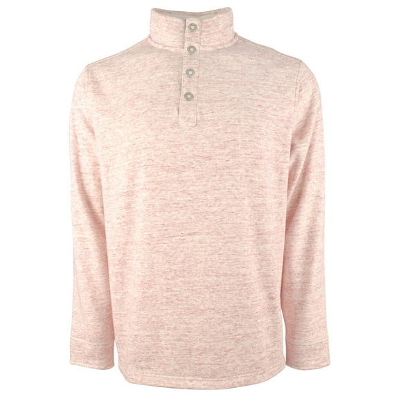 Men's Summit Snap Mock Neck Pullover Shirt MWH Large