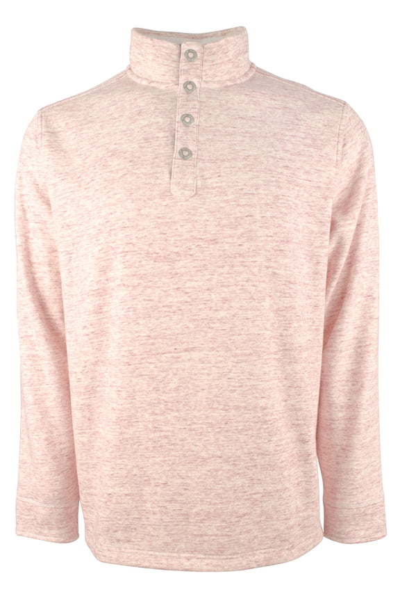 Men's Summit Snap Mock Neck Pullover Shirt MWH Large