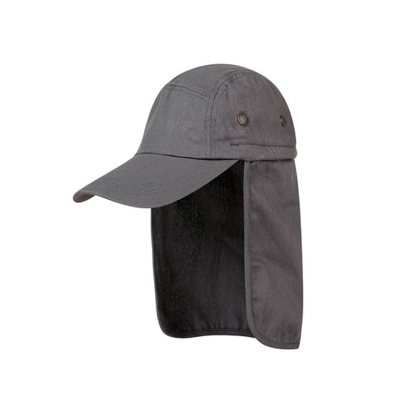 Men's Sun Hat UPF 50+, Booney Cap Foldable Breathable Lightweight Quick Dry Wide Brim Neck Flap UV Protection Outdoor Hat for Fishing Hiking Camping