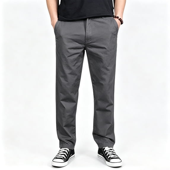 Men's Sun Protection Outdoor Pants UPF50+ Stretch Twill Cloth Large Capacity Multi Pockets S-XL
