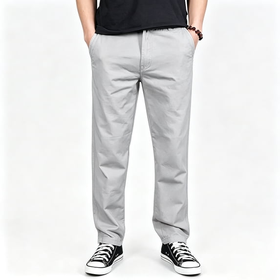 Men's Sun Protection Outdoor Pants UPF50+ Stretch Twill Cloth Large Capacity Multi Pockets S-XL