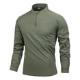 thumbnail image 1 of Men’s Sun Protection Shirts UPF 50+ Half Zip Long Sleeve UV Shirt Rash Guard for Men Quick Dry Swim Fishing Beach Athletic, 1 of 6