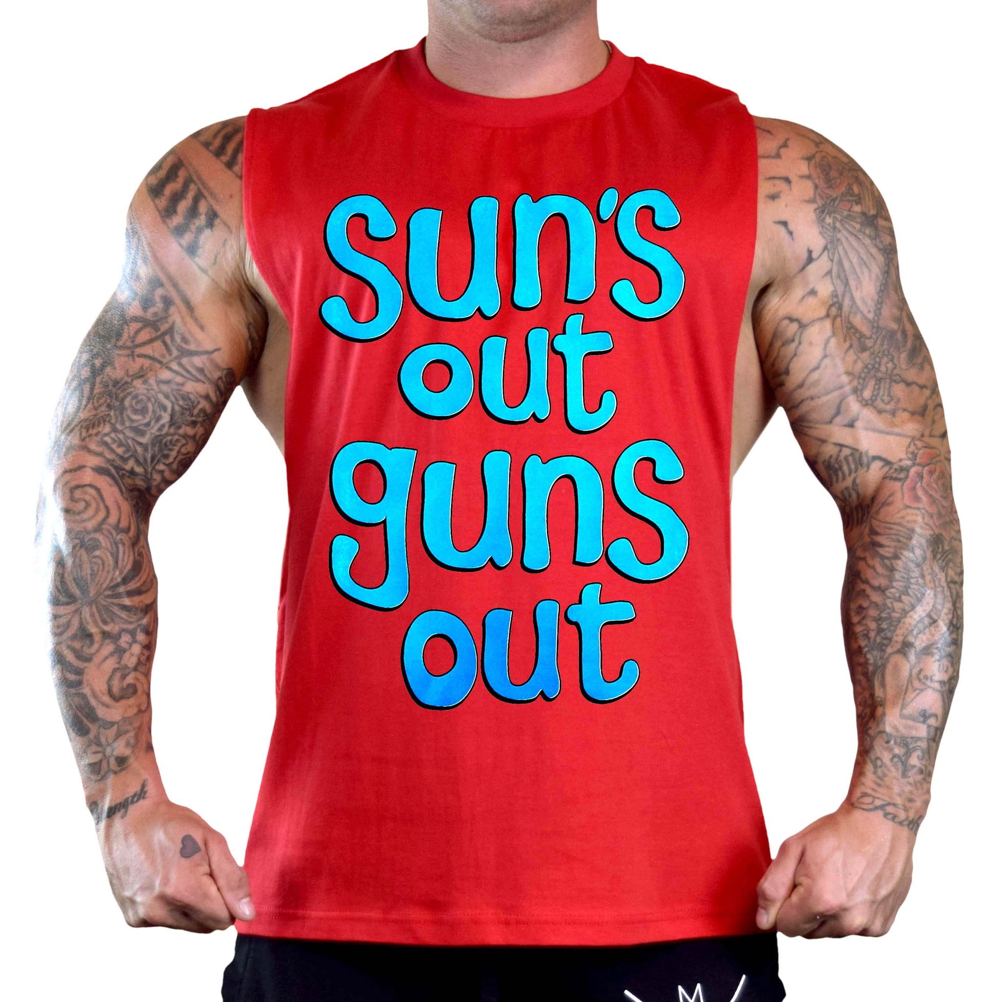 Sun gym shop tank top