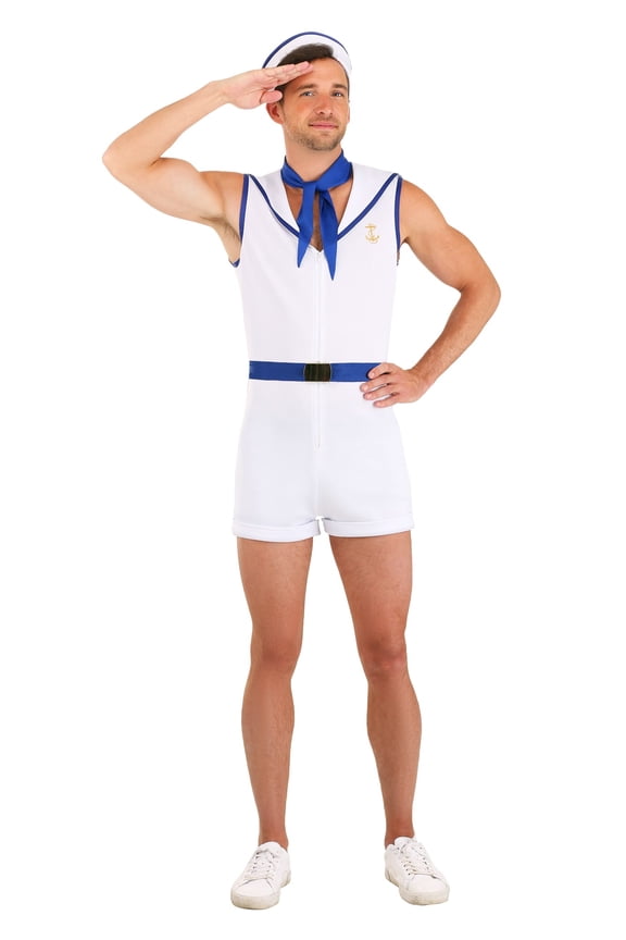 Men's Sunbathing Sailor Costume