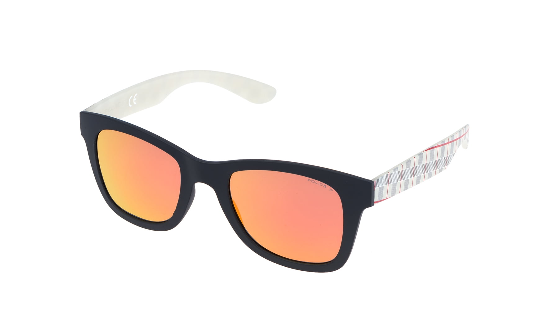 SUNGLASSES - POLARIZED FASHION SUN GLASSES POLICE BLACK MEN S194450U28R
