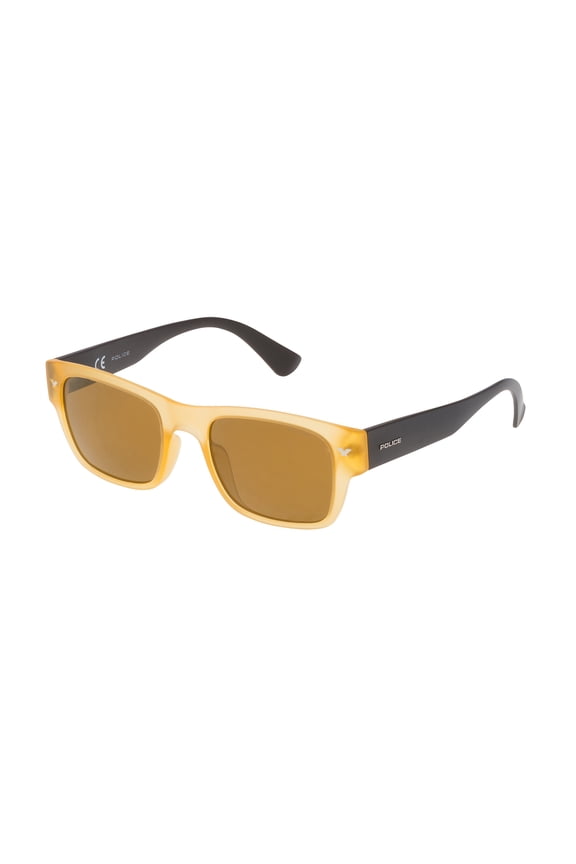 SUNGLASSES - POLARIZED FASHION SUN GLASSES POLICE YELLOW MEN SPL15051760G
