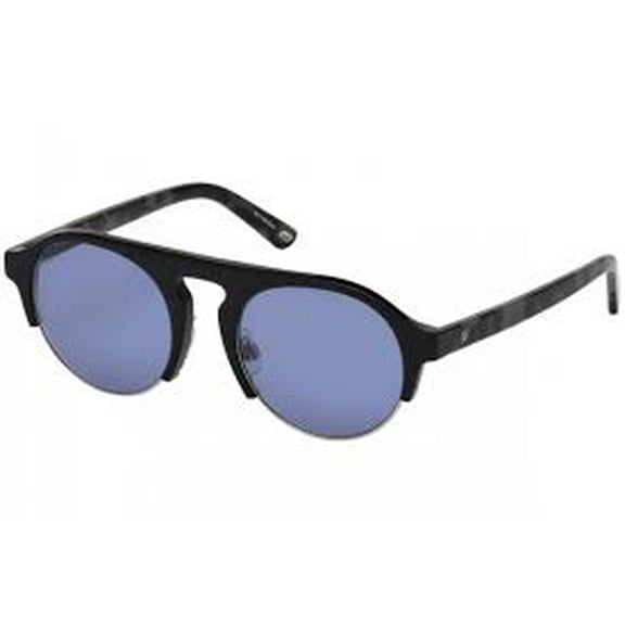 SUNGLASSES - POLARIZED FASHION SUN GLASSES WEB EYEWEAR BLACK MEN WE0224 05V