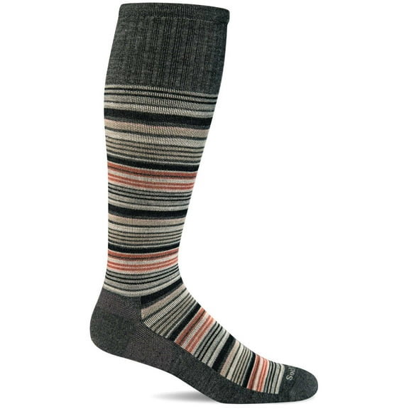 Men's Sunset Stripe | Moderate Graduated Compression Socks