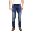 thumbnail image 1 of Men's Super Flex Stretch Washed Denim Jeans Skinny Fit, 1 of 3