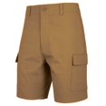 thumbnail image 1 of Men’s Super Stretch Cargo Shorts with Button Closure and Zipper Pockets (Sizes: 30-42), 1 of 7