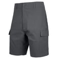 thumbnail image 1 of Men’s Super Stretch Cargo Shorts with Button Closure and Zipper Pockets (Sizes: 30-42), 1 of 7