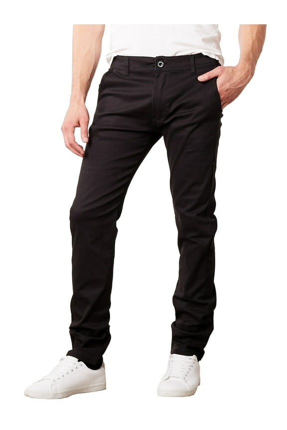 Men's Super Stretch Slim Fit Everyday Chino Pants (Sizes, 30-42)