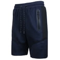 thumbnail image 1 of Men's Super Stretch Tech Shorts – Modern Fit Gym & Training Shorts with Heat-Sealed Zipper Pockets, Elastic Waistband & Drawstring – Lightweight Performance Fabric, 1 of 7