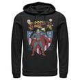 thumbnail image 1 of Men's Superman American Hero  Pull Over Hoodie Black X Large, 1 of 3