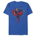 thumbnail image 1 of Men's Superman Christmas Lights  Graphic Tee Royal Blue 3X Large, 1 of 4