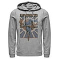 thumbnail image 1 of Men's Superman Classic Hero Pose  Pull Over Hoodie Athletic Heather 3X Large, 1 of 3