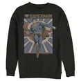 thumbnail image 1 of Men's Superman Classic Hero Pose  Sweatshirt Black 3X Large, 1 of 3