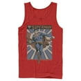 thumbnail image 1 of Men's Superman Classic Hero Pose Tank Top Red Medium, 1 of 3