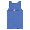 thumbnail image 1 of Men's Superman Daily Planet Logo  Tank Top Royal Blue 2X Large, 1 of 3