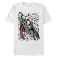 thumbnail image 1 of Men's Superman Daily Planet Newspaper  Graphic Tee White 2X Large, 1 of 4